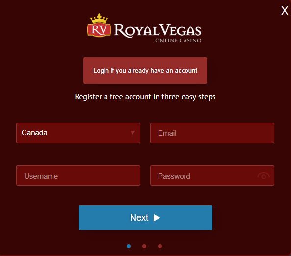 royal vegas login