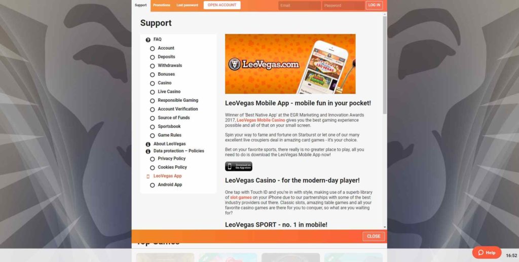 LeoVegas Casino 6 leovegas mobile casino