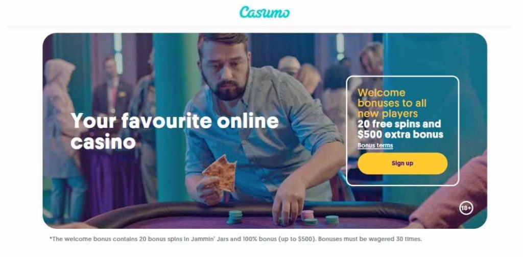 casumo casino free spins