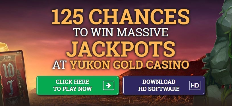 Yukon Gold 125 Free Spins