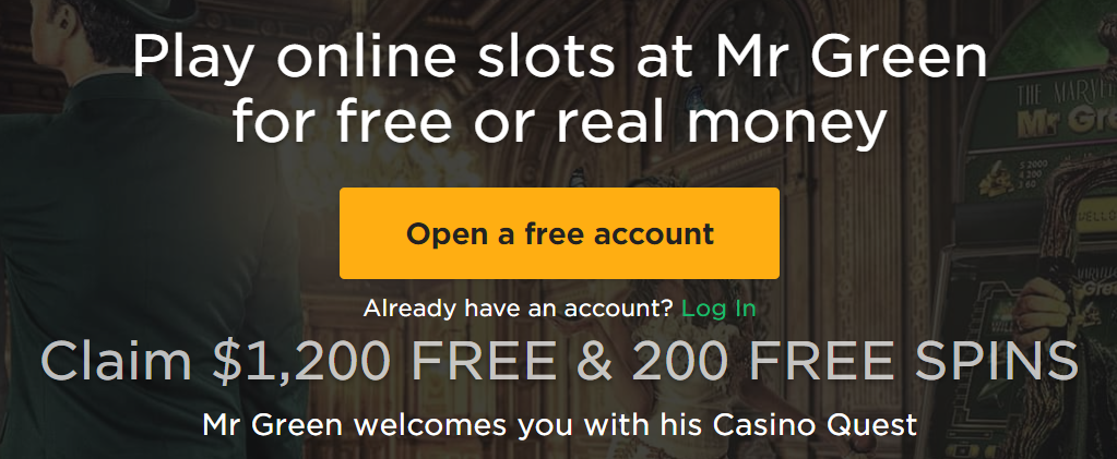 Mr Green Free Spins 6 mr green free spins