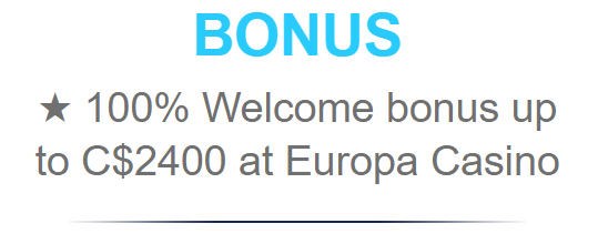 Europa casino welcome bonus online casino Europa casino welcome bonus online casino
