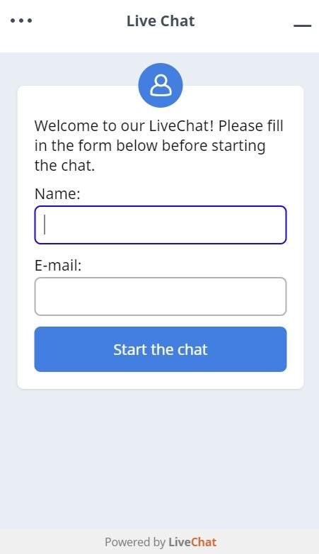 live chat