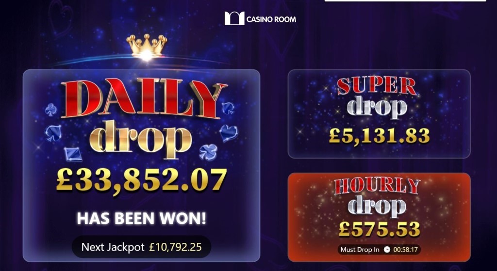 Casino Room 4 jackpots