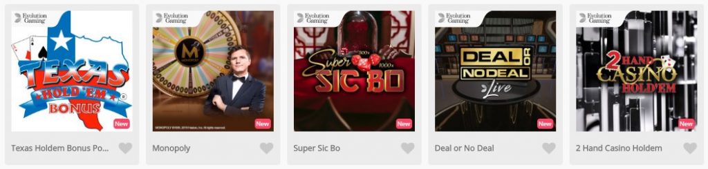 Casimba Casino 6 live casino