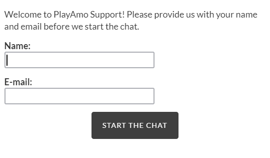 PlayAmo Casino 6 casino support