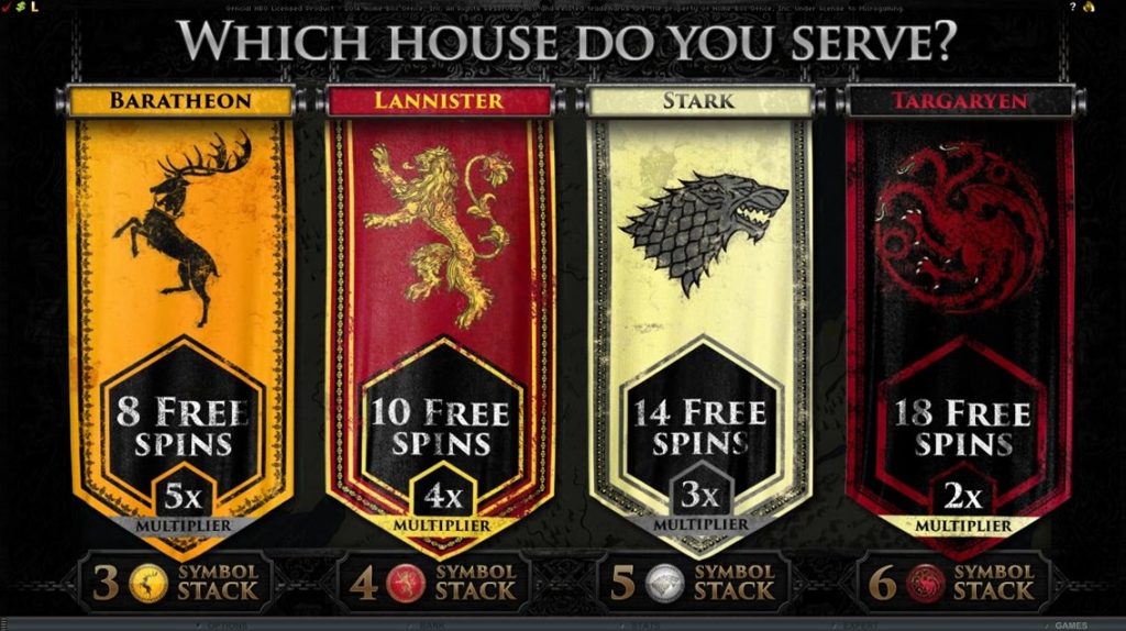 Microgaming Casino 45 game of thrones