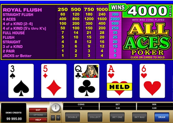 video poker