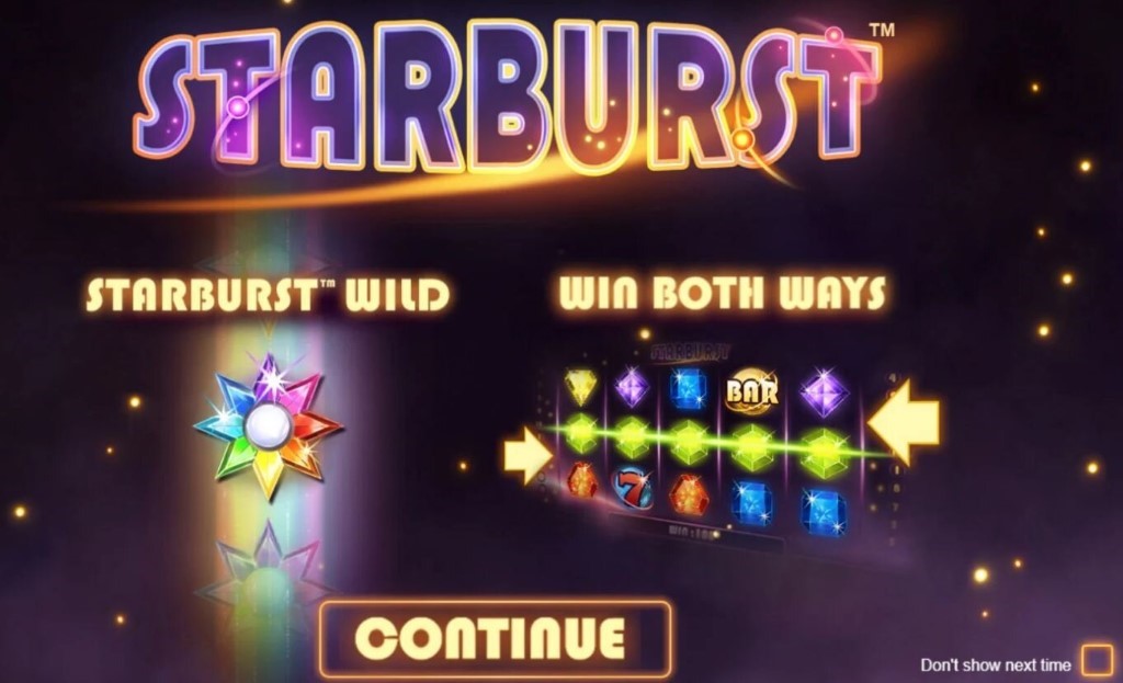 NetEnt Free Spins 1 netent starburst